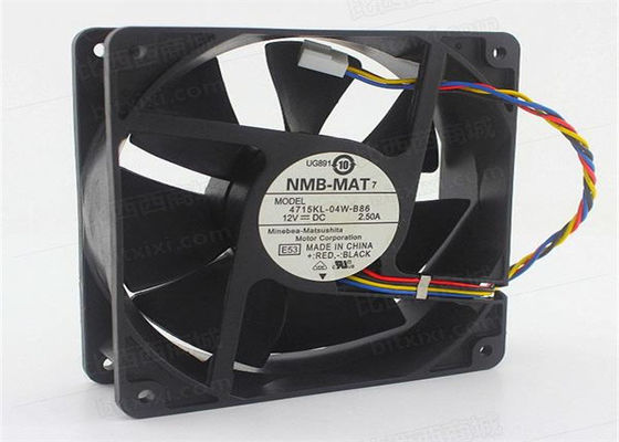 Fan de cas de plate-forme refroidissement Ventilateurs 2.4W 50000Hours 3000 t/mn d'exploitation de dissipation thermique