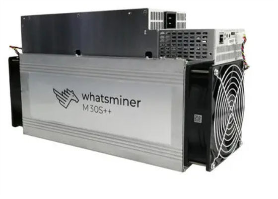 Nouvelle Asic exploitation de Machine For BTC de mineur de Whatsmineur M30s++ 112TH/S 3472W