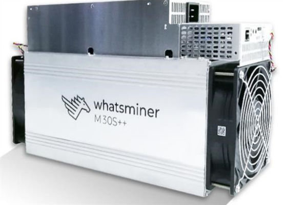 Nouvelle Asic exploitation de Machine For BTC de mineur de Whatsmineur M30s++ 112TH/S 3472W
