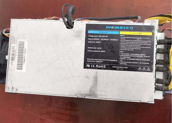 T2 17.2TH/S d'Innosilicon d'occasion de Machine de mineur de 1570W Bitcoin