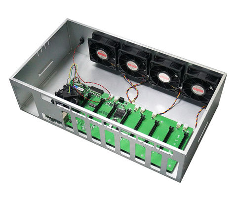 Carte graphique de plate-forme Case For Atx Rtx Gtx d'exploitation de plate-forme Cadre utilisé Nouveau 4 Gpu d'exploitation en métal