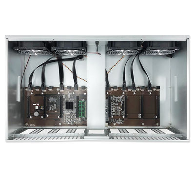 OEM de plate-forme Cadre Gpu exploitation minière Case de l'exploitation 6gpu nouvel pour la carte graphique d'Atx