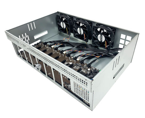 support d'exploitation de plate-forme Cadre Nouveau Eth cryptographie de l'exploitation 8gpu pour la carte graphique de Rtx Gtx