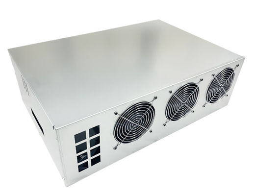 Carte graphique de Rack Eth For Atx Gtx de mineur de plate-forme Cadre Case Nouveau Asic d'exploitation de 12 Gpu