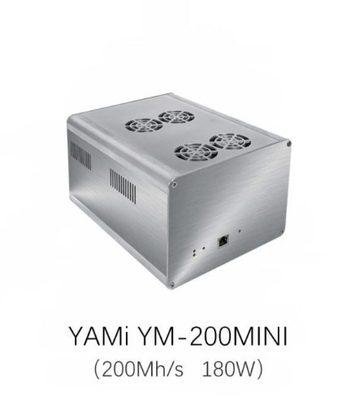 2022 de YAMI Tech ETH etc. Asic MINI 200M 180W Ethash exploitation toute neuve du mineur YM-200
