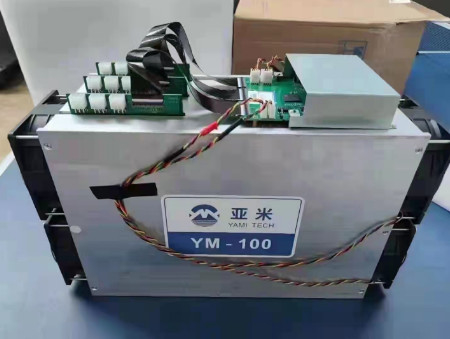Mineur nouveau et utilisé YM-100 2100M 2000W de YAMi Tech Black ETH mineur Machine d'Asic pour crypto exploitation etc. et d'ETH