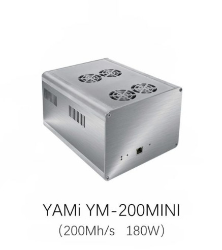 2022 de YAMI Tech ETH etc. Asic MINI 200M 180W Ethash exploitation toute neuve du mineur YM-200